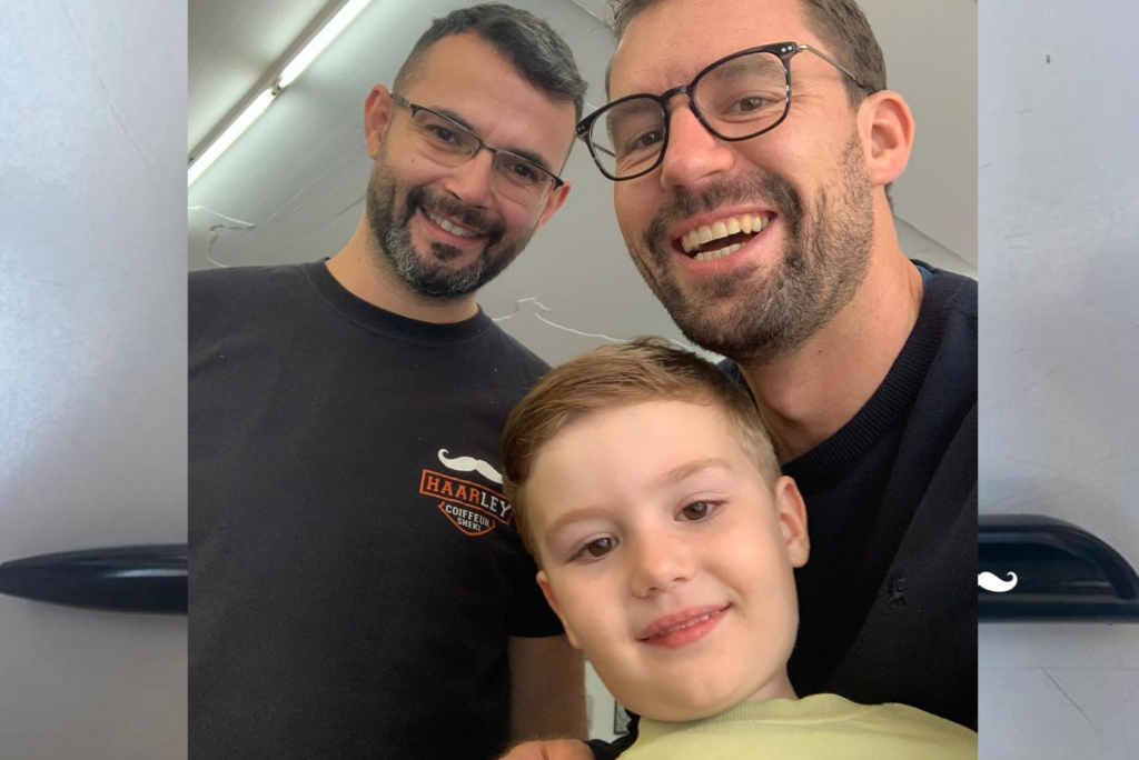 Haarschnitt und Salon-Impression bei Haarley Coiffeur in Ostermundigen