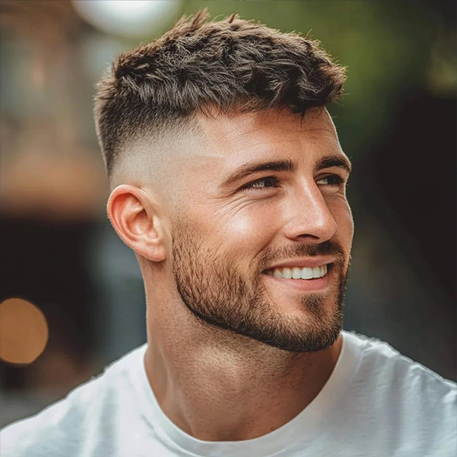 Skin Fade Haarschnitt bei Haarley Coiffeur