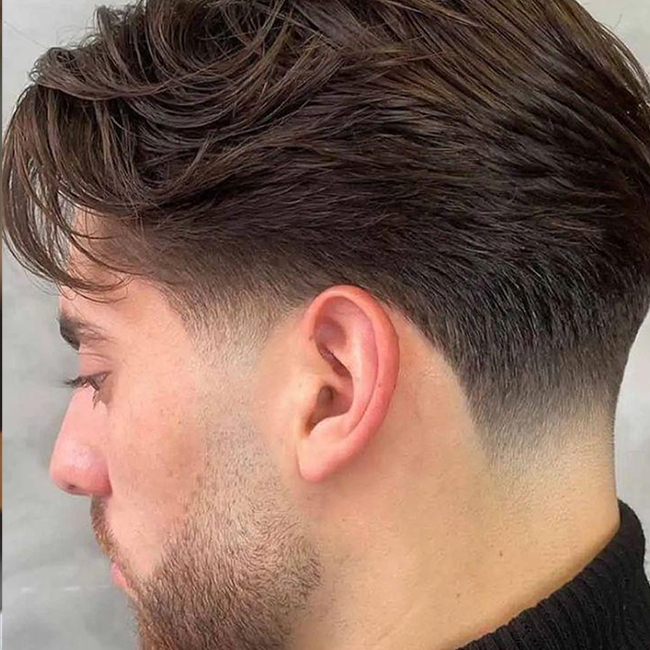 Taper Fade Haarschnitt bei Haarley Coiffeur